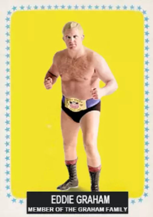 Eddie Graham trading card PW Catalog