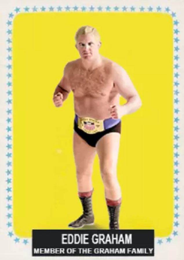Eddie Graham trading card PW Catalog