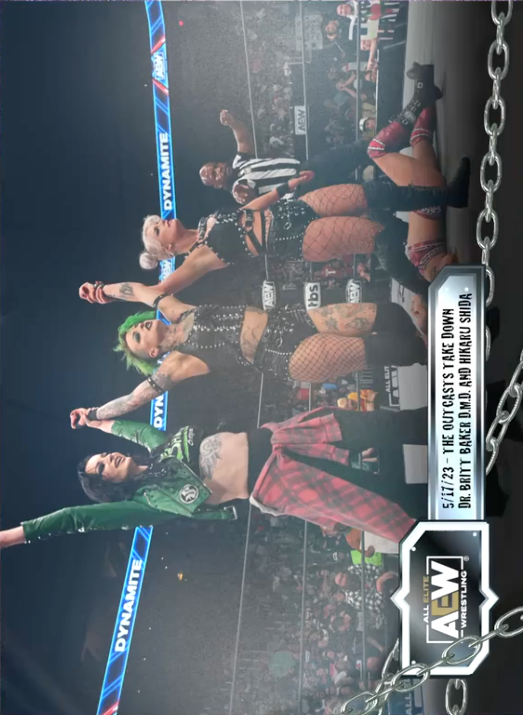 5/17/23 – the Outcasts – the Outcasts Take Down DR. Britt Baker D.M.D. and Hikaru Shida