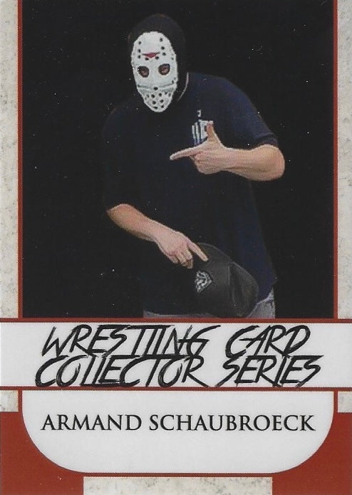 Armand Schaubroeck trading card PW Catalog