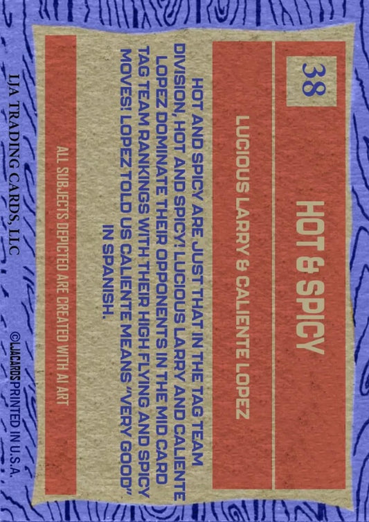 HOT & Spicy trading card PW Catalog