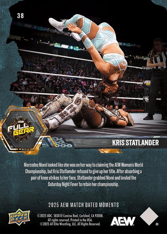 Kris Statlander – Kris Statlander Retains the AEW Women’s World Championship With Impressive Win Over Mercedes MONÉ