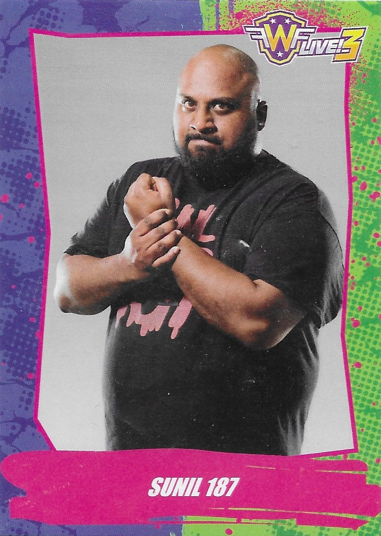 Sunil 187 trading card PW Catalog