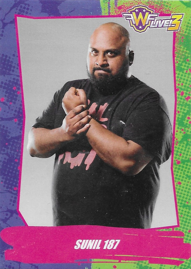 Sunil 187 trading card PW Catalog