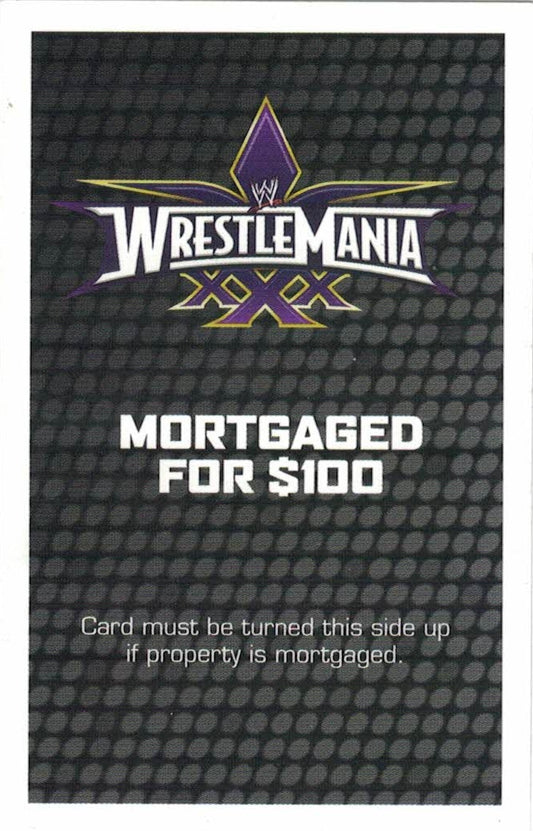 Wrestlemania XXX trading card PW Catalog