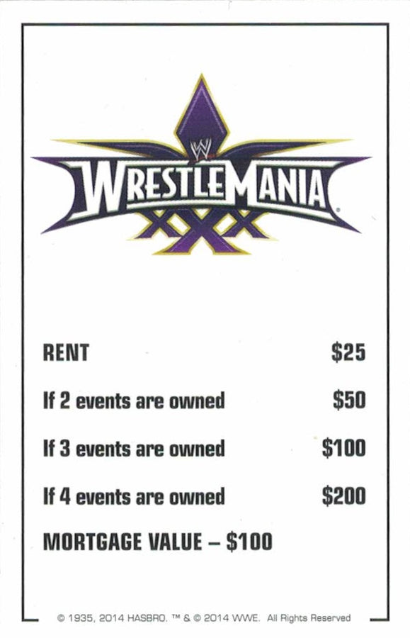 Wrestlemania XXX