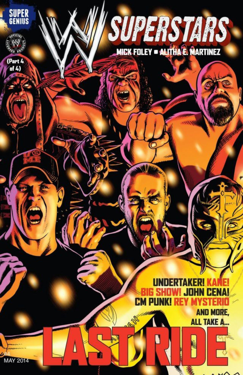 WWE Superstars Vol 4 Money In The Bank, Part Four: Last Ride by Super Genius Comics 2014