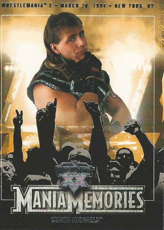 WWE Fleer Wrestlemania XX 2004 Shawn Michaels #76