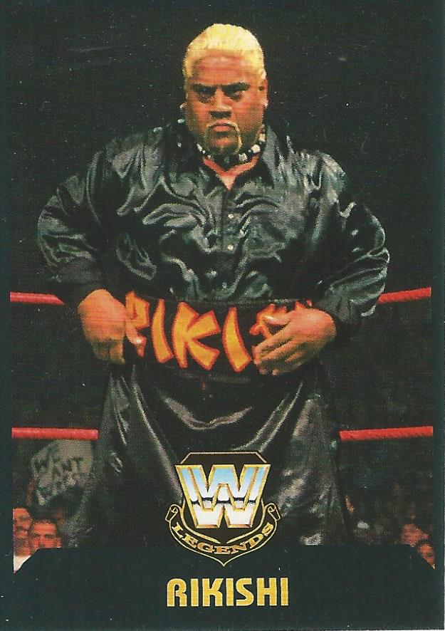 WWE Panini 2022 Sticker Collection Rikishi #381