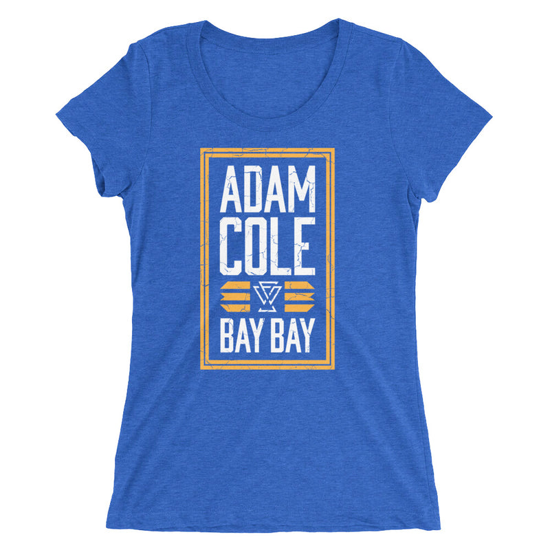 Adam Cole "Bay Bay" Women's Tri-Blend T-shirt