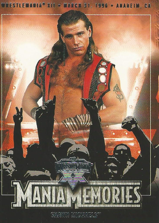 WWE Fleer Wrestlemania XX 2004 Shawn Michaels #77