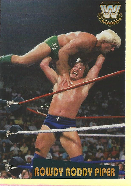 WWE Panini 2022 Sticker Collection Roddy Piper Foil #383