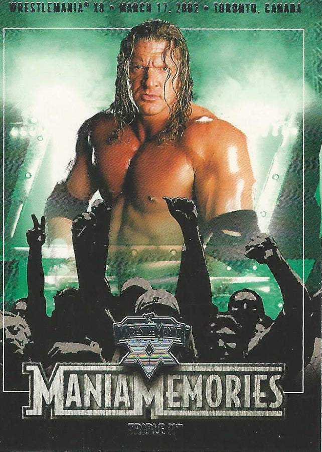 WWE Fleer Wrestlemania XX 2004 Triple H #83