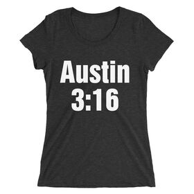 Stone Cold Steve Austin "3:16" Women's Tri-Blend T-Shirt