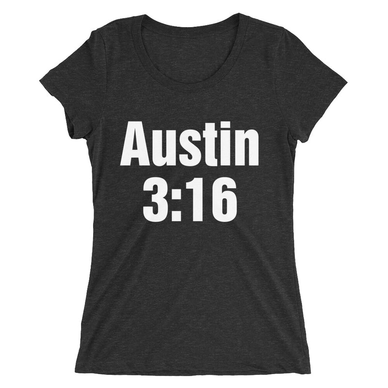 Stone Cold Steve Austin "3:16" Women's Tri-Blend T-Shirt