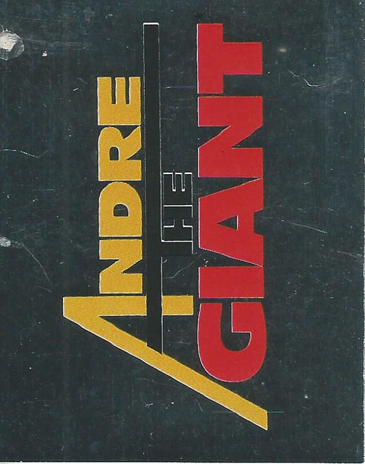 WWF Merlin Stickers 1991 Andre the Giant #386