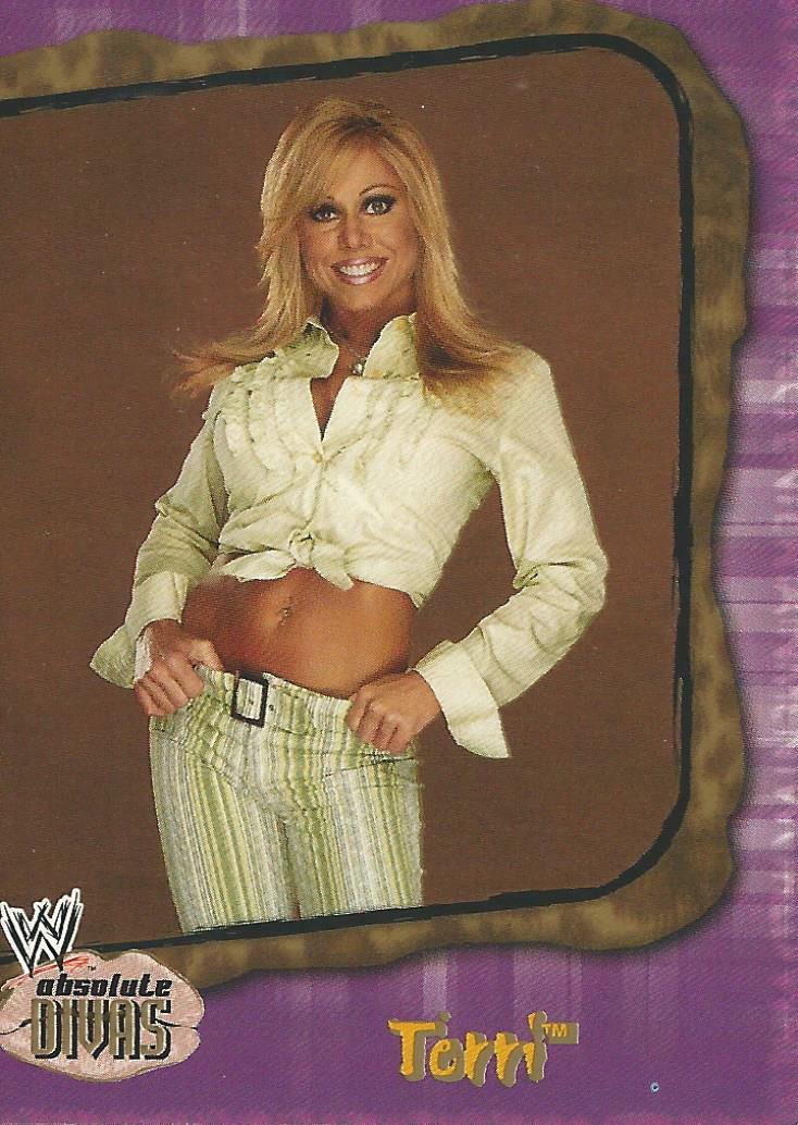 WWE Fleer Absolute Divas 2002 Terri Runnels Bronze #2