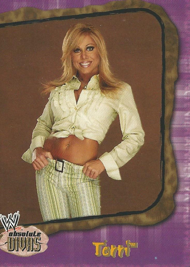 WWE Fleer Absolute Divas 2002 Terri Runnels Bronze #2