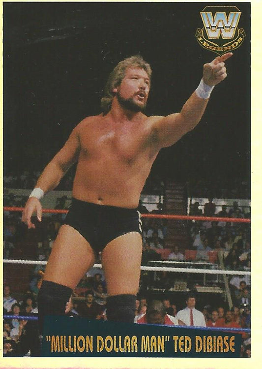WWE Panini 2022 Sticker Collection Million Dollar Man Ted Dibiase Foil #388