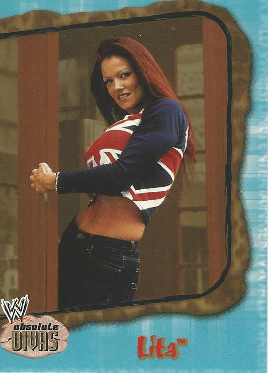WWE Fleer Absolute Divas 2002 Lita Bronze #4