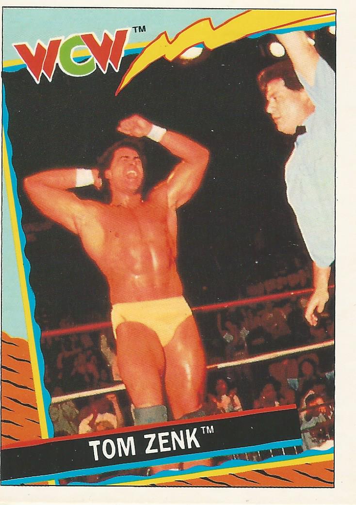 WCW Topps 1992 Tom Zenk #38