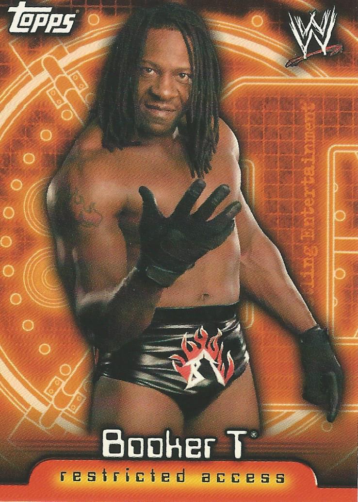 WWE Topps Insider 2006 US Booker T #38