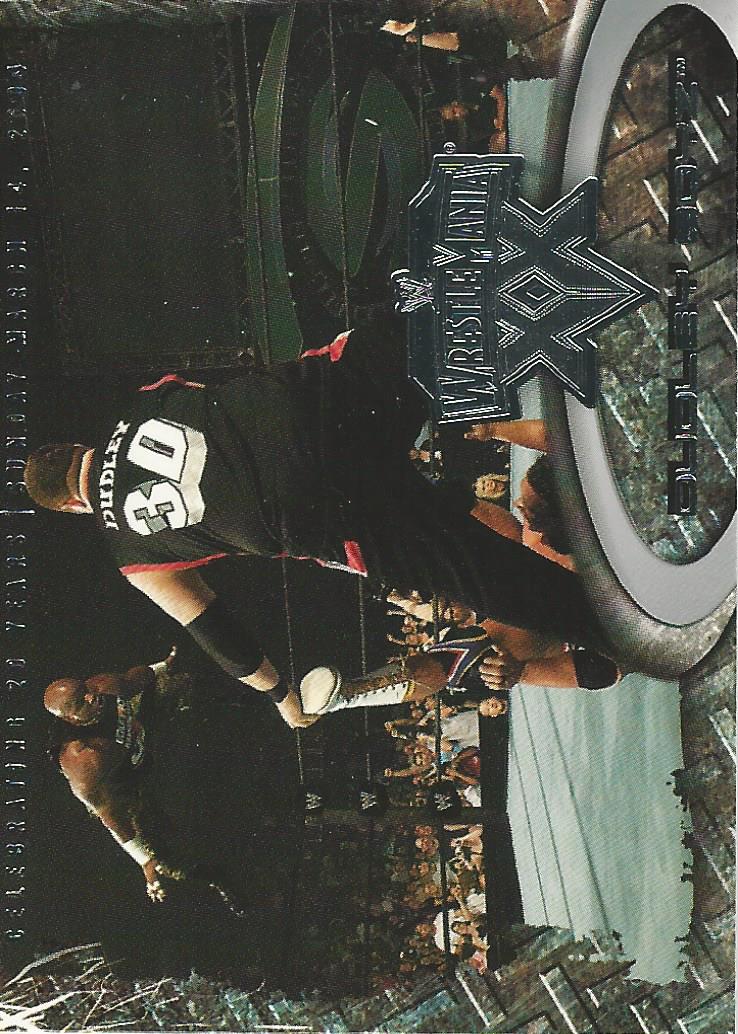 WWE Fleer Wrestlemania XX 2004 Dudley Boyz #38