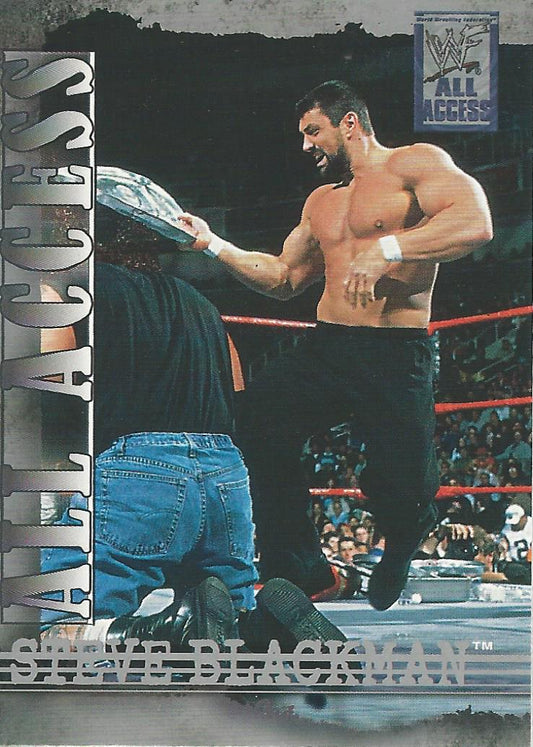 WWF Fleer All Access 2002 Steve Blackman #38