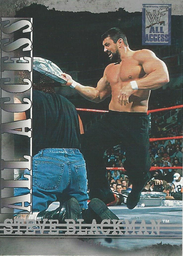 WWF Fleer All Access 2002 Steve Blackman #38