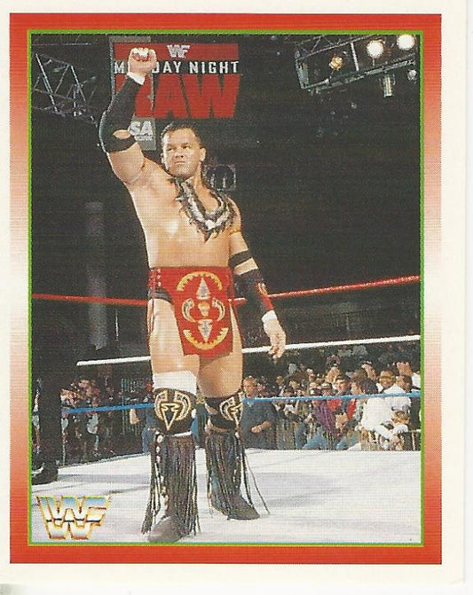 WWF Merlin Stickers 1995 Tatanka #38
