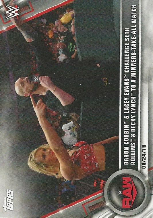 WWE Topps Women Division 2020 Lacey Evans #38