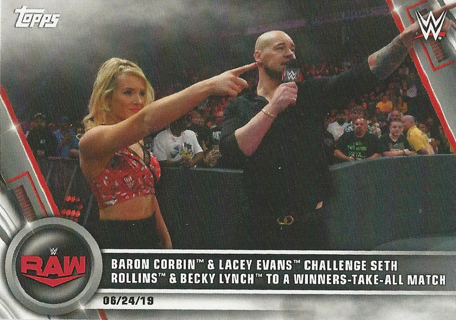 WWE Topps Women Division 2020 Lacey Evans #38