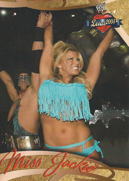 WWE Fleer Divas 2005 Miss Jackie #38