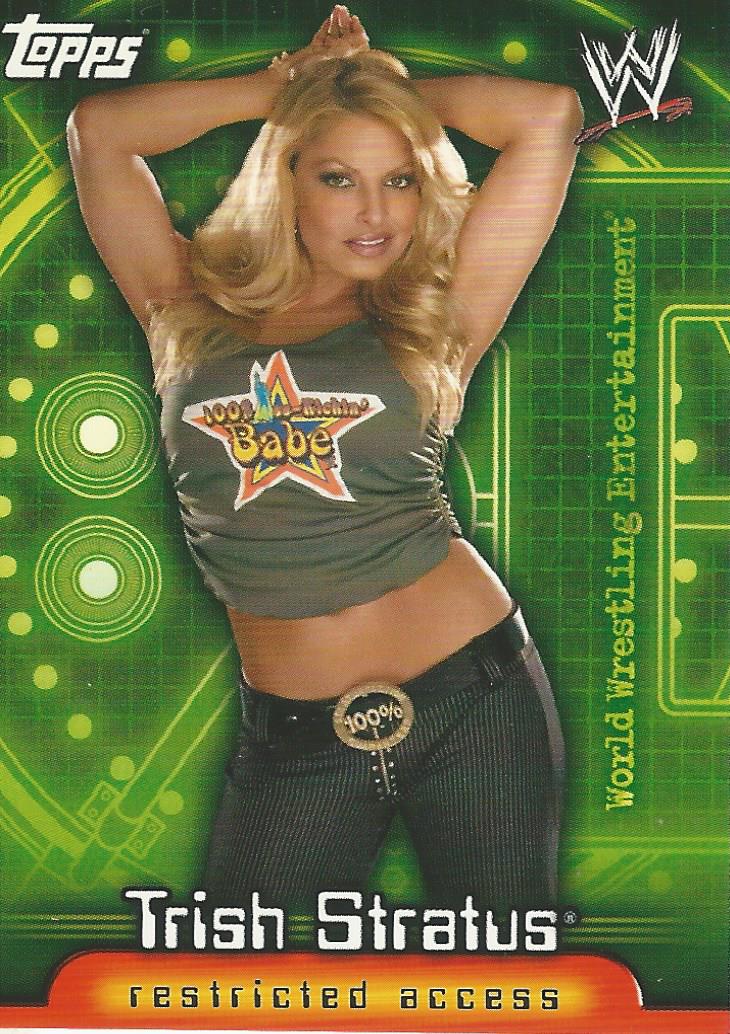 WWE Topps Insider 2006 Trish Stratus #38