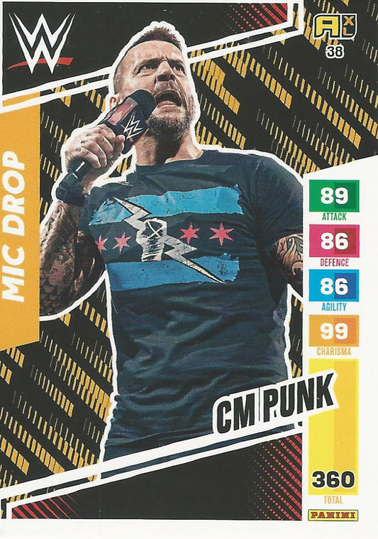 WWE Panini XL Adrenalyn 2024 CM Punk #38