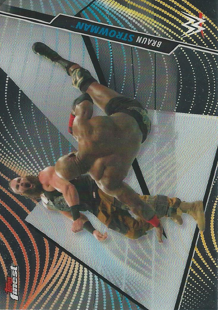 WWE Topps Finest 2020 Braun Strowman #38