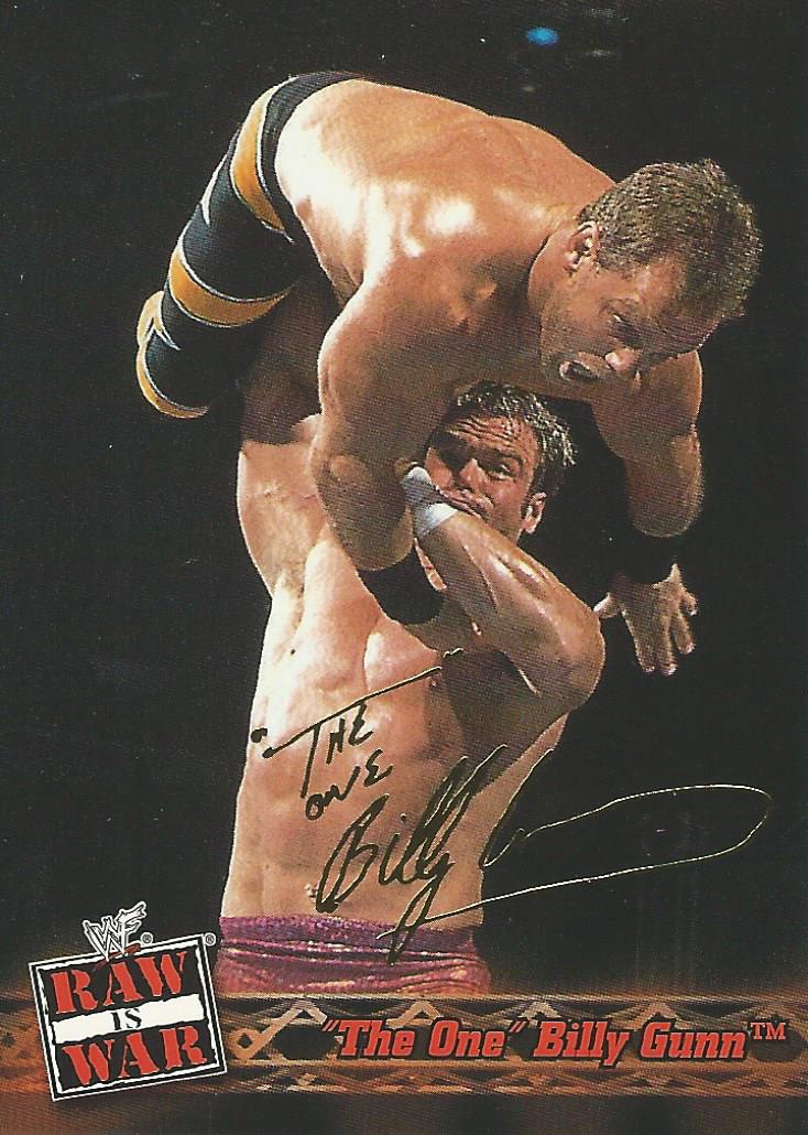 WWF Fleer Raw 2001 Billy Gunn #38