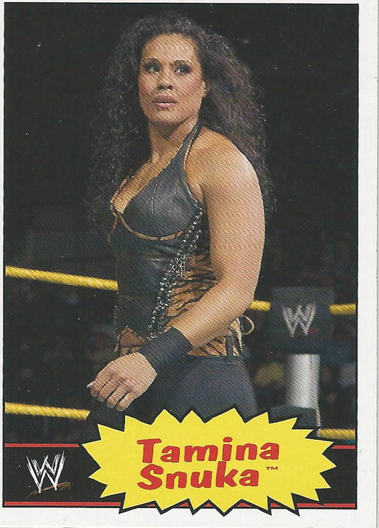 WWE Topps Heritage 2012 Tamina #38