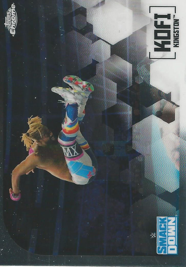 WWE Topps Chrome 2020 Kofi Kingston #38