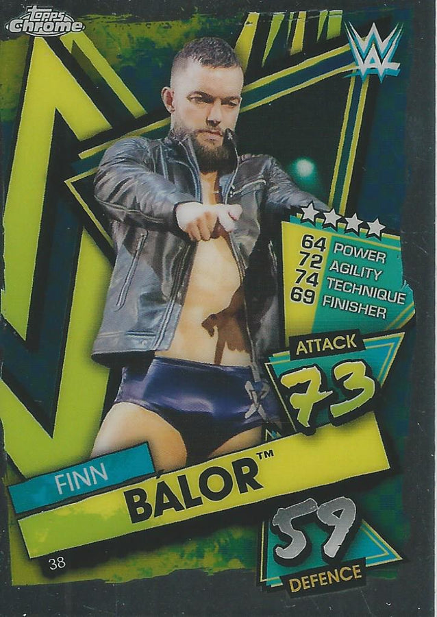 WWE Topps Slam Attax Chrome 2021 Finn Balor #38