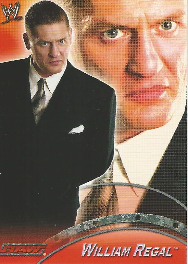 WWE Topps Apocalypse 2004 William Regal R38 trading card PW Catalog