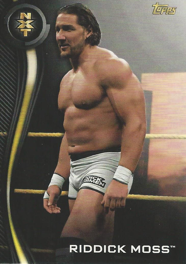 WWE Topps NXT 2019 Riddick Moss #38
