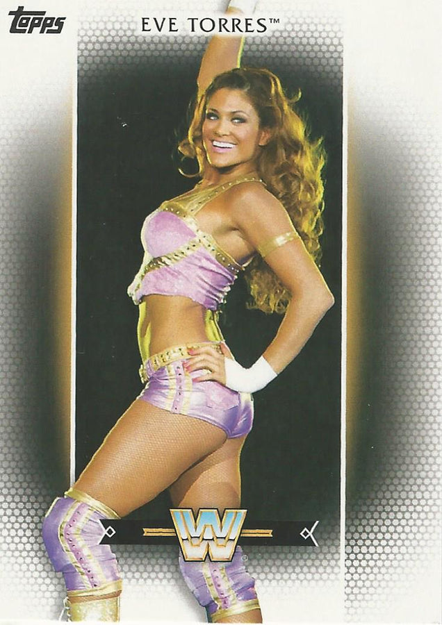 WWE Topps Women Division 2017 Eve Torres R38 trading card PW Catalog