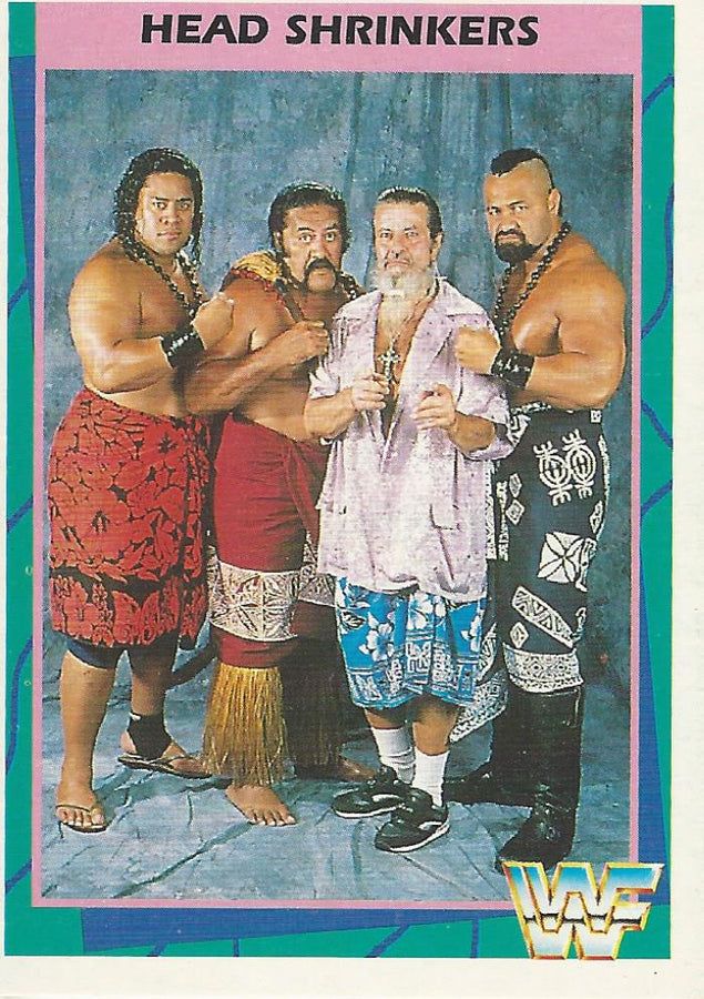 WWF Merlin 1995 Headshrinkers #38