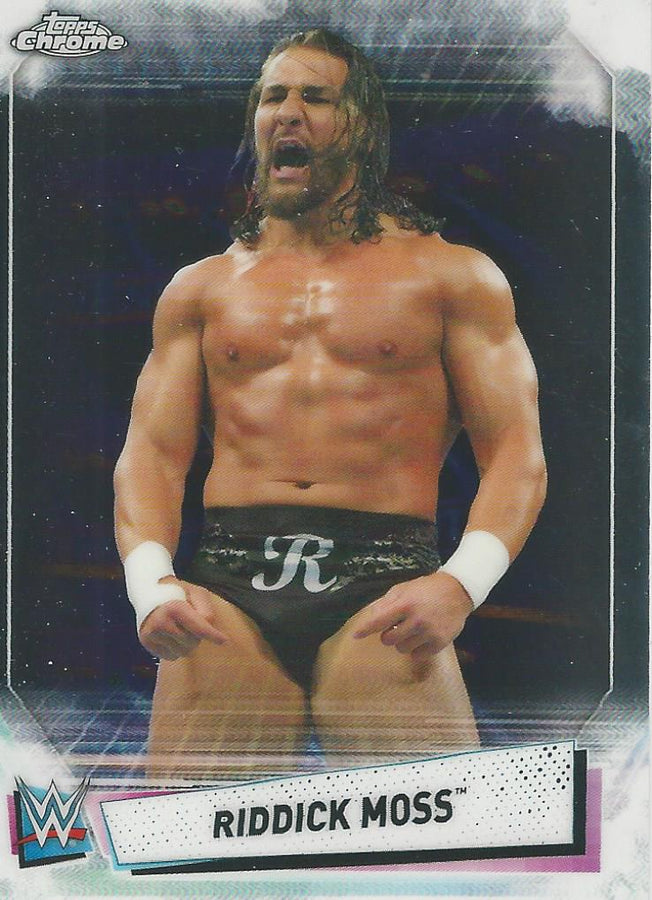 WWE Topps Chrome 2021 Riddick Moss #38