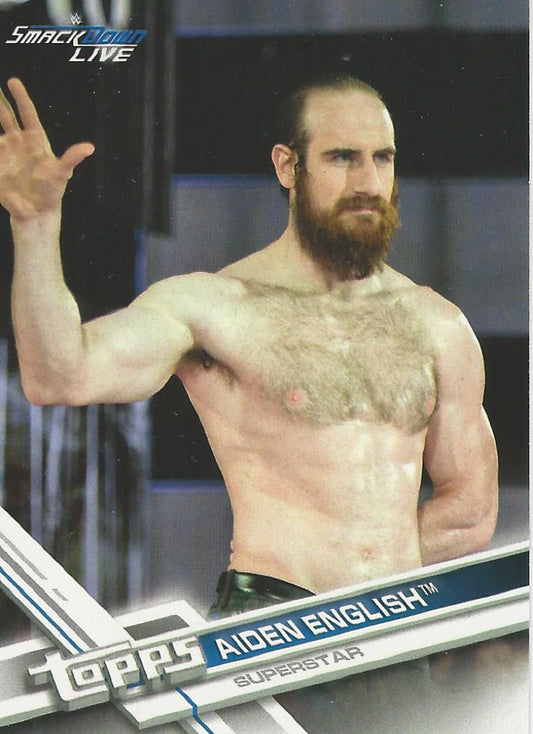 WWE Topps Then Now Forever 2017 Aiden English #138