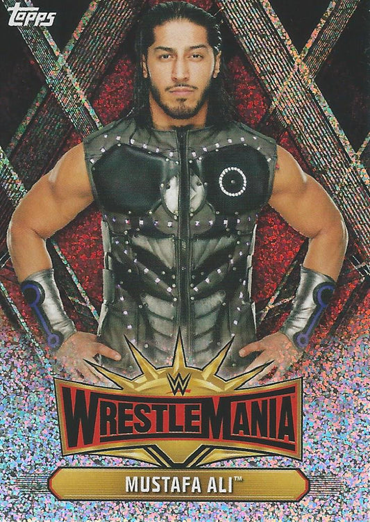 WWE Topps Champions 2019 Mustafa Ali WM-38 trading card PW Catalog