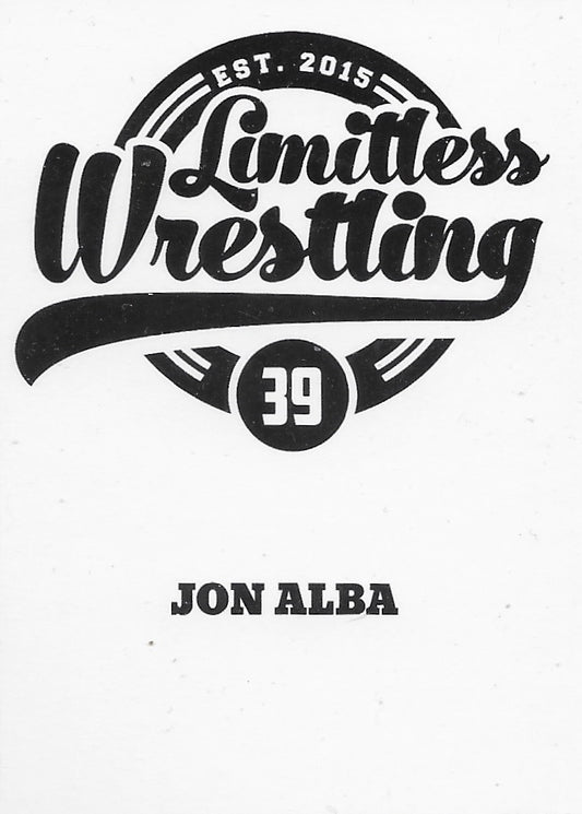 JON Alba trading card PW Catalog