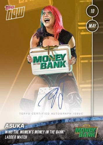 Asuka Wins the Women’s Money in the Bank Ladder Match