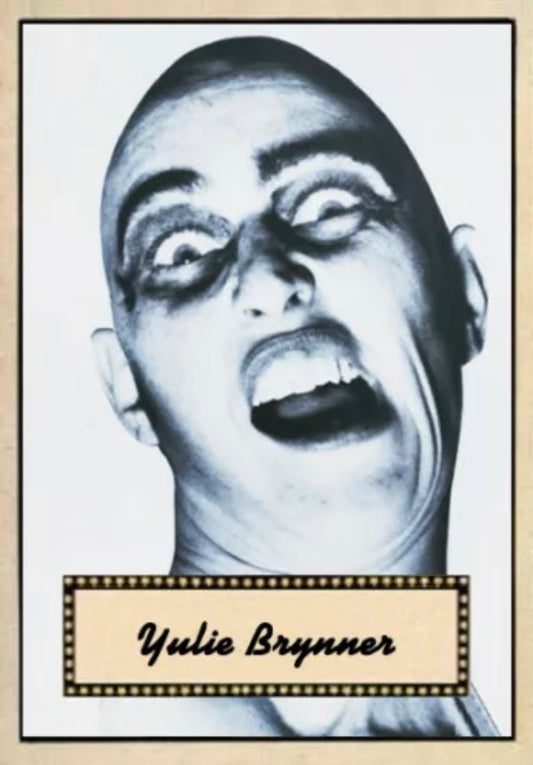 Yulie Brynner trading card PW Catalog
